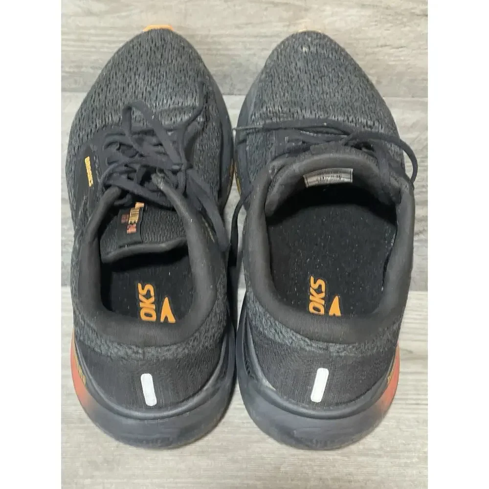 Brooks Adrenaline GTS Mens Running Shoes Black Burnt Sienna Sneaker Size 12 M